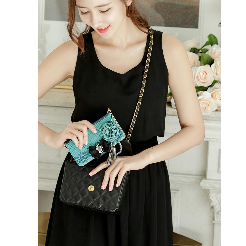 Shirring Objet-Universal Slide Type Design mobile case
