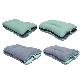 detail image2 Functional cotton pillow to be cleaned entirely to bacteria in internal roll pillow - Mint, Blue