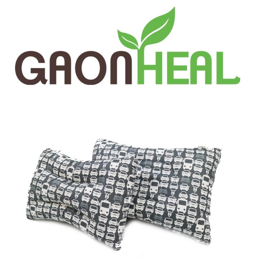Functional cotton pillow to be cleaned entirely to bacteria in internal roll pillow - Black