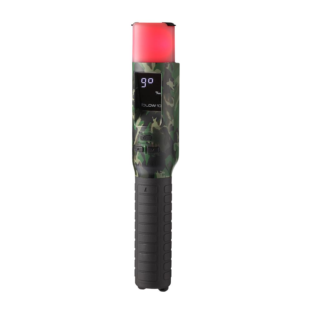 iBlow10 Breathalyzer Portable Breath Alcohol Tester with FND & light Display