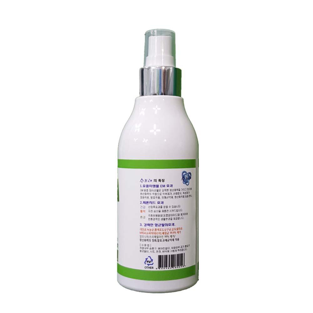 Supre  antimicrobial deodorant for vehicles (Phytoncide)
