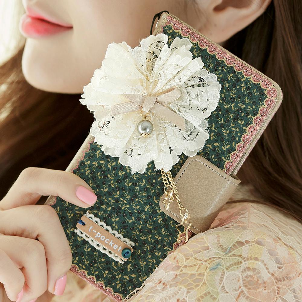 Freesia all model wallet-type case