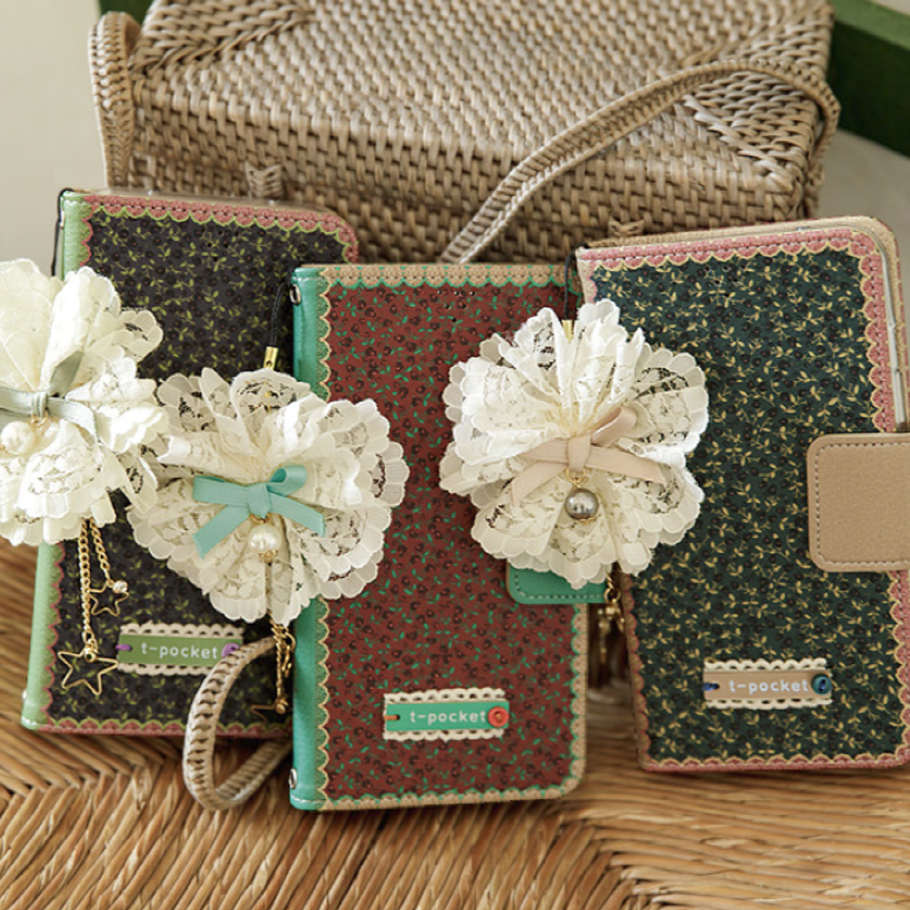 Freesia all model wallet-type case