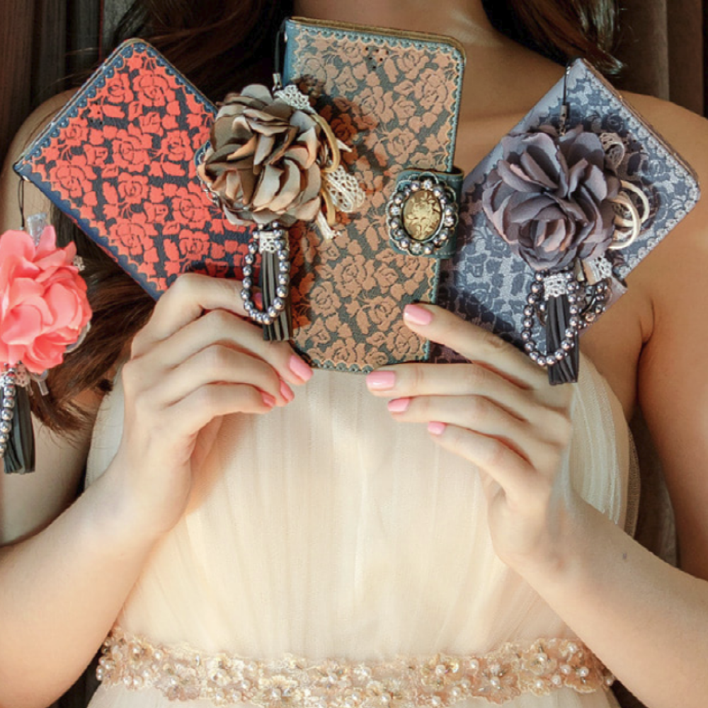 Olivia Raschel all model wallet-type case