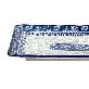 detail image1 centaurea cobalt-gray rectangle plate