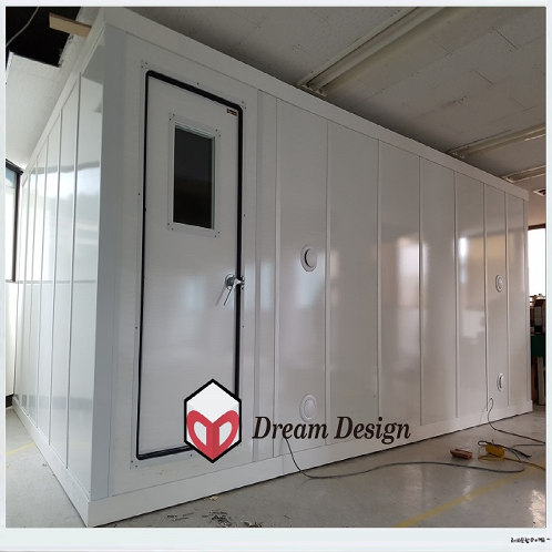Sound-proof booths