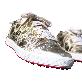 full image KARAKARA Spike-less Golf Shoes, KR-404, Gold