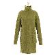 detail image1 op2576 Twist Knit Roll Neck Sweater Dress
