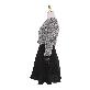 detail image1 op3963 Lace Cuff Mock Layered Dress
