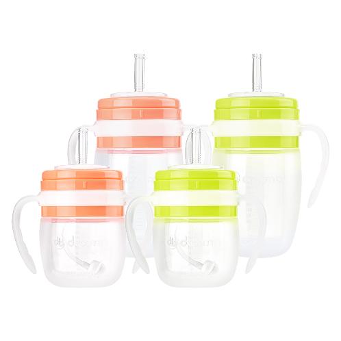 DRAMA Silicone Baby Pink Lime Bottle