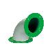 detail image3 Hook-Up Pipe, Chemical(Heat) Resistant CPT, ETFE Coated Duct for Chemical Industry Facilities (FM, i