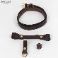 detail image1 Premium leather harness I type (Brown)