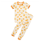 full image organic slim pajamas