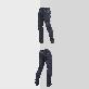 detail image2 BBJ JEDI M Rider Blue Jean Unique Design Skinny Denim Hip / Knee Pad Fashion New