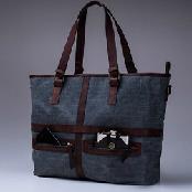 Korea aveloilla Waterproof Briefcase Genuine Leather Men Women Students