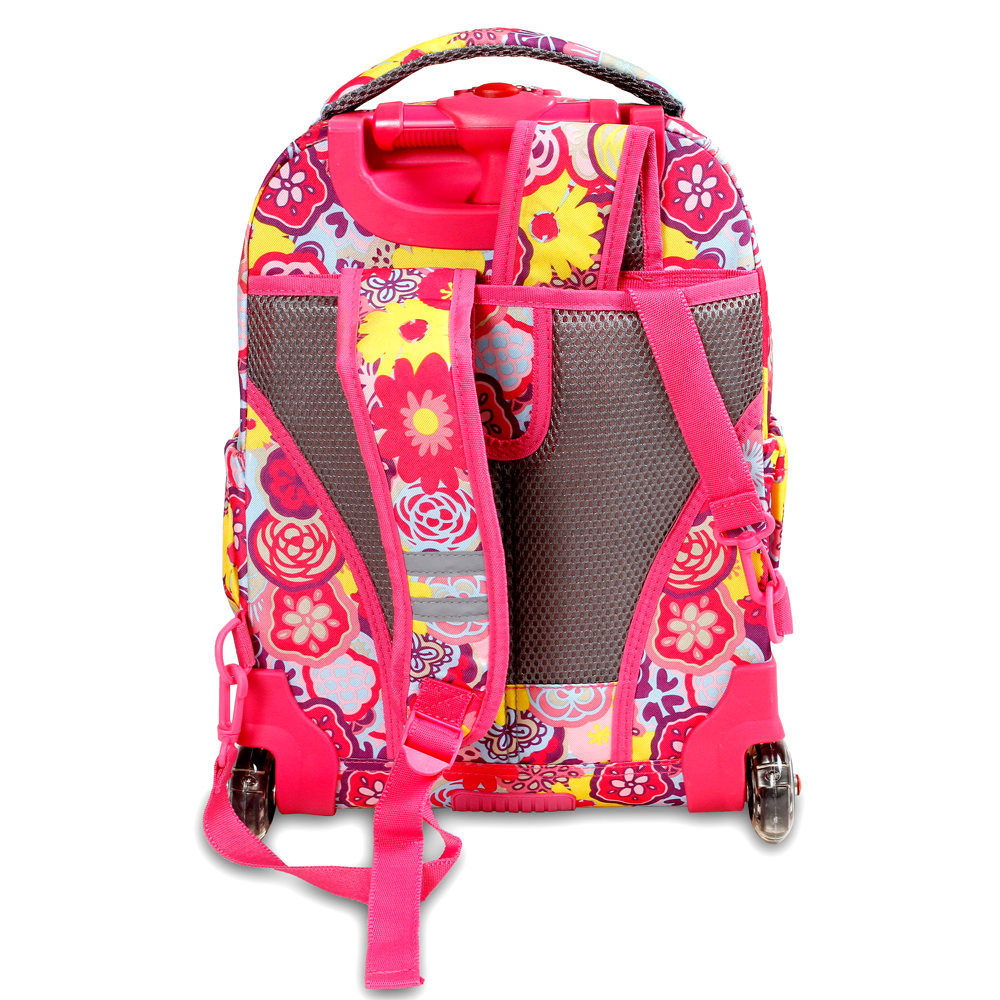 J WORLD NEWYORK Rolling Backpack with lunch bag RBS-16LSP