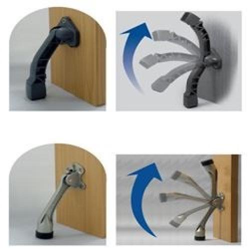 Clopper, automated door stopper