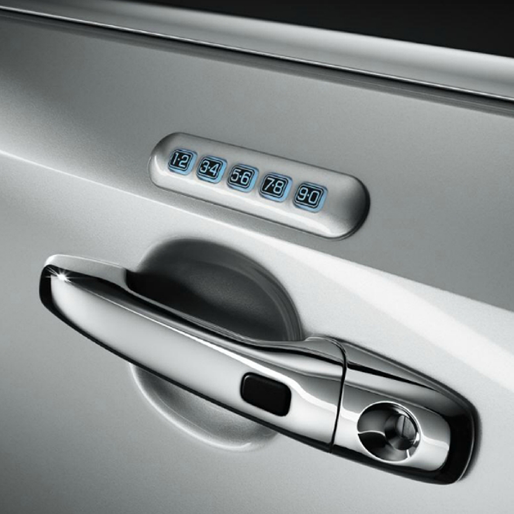 Vehicle car alarm security digital door lock