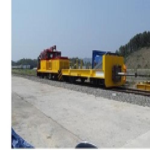 Special Rail Vehicle - collision testing car