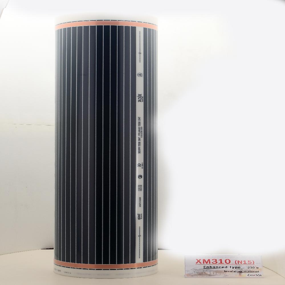 Milky  heating film