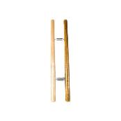 Lacquer wood door handle
