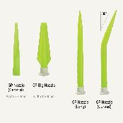GP nozzle, GP wide nozzle, GP Long Nozzle,GP Curved Nozzle
