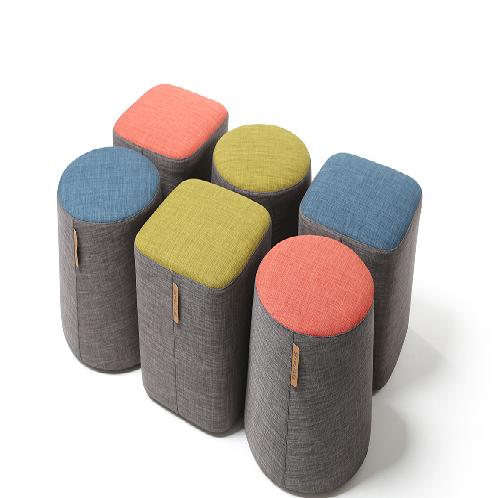 full image Crayon stool rectangle type [2kinds of circle type and rectangle type – Products are registered sep]