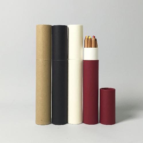 Paper tube 30-L(White)_Pencil Brush Tabacco Packing Box Cylinder Gift Box Wrapping Supplies