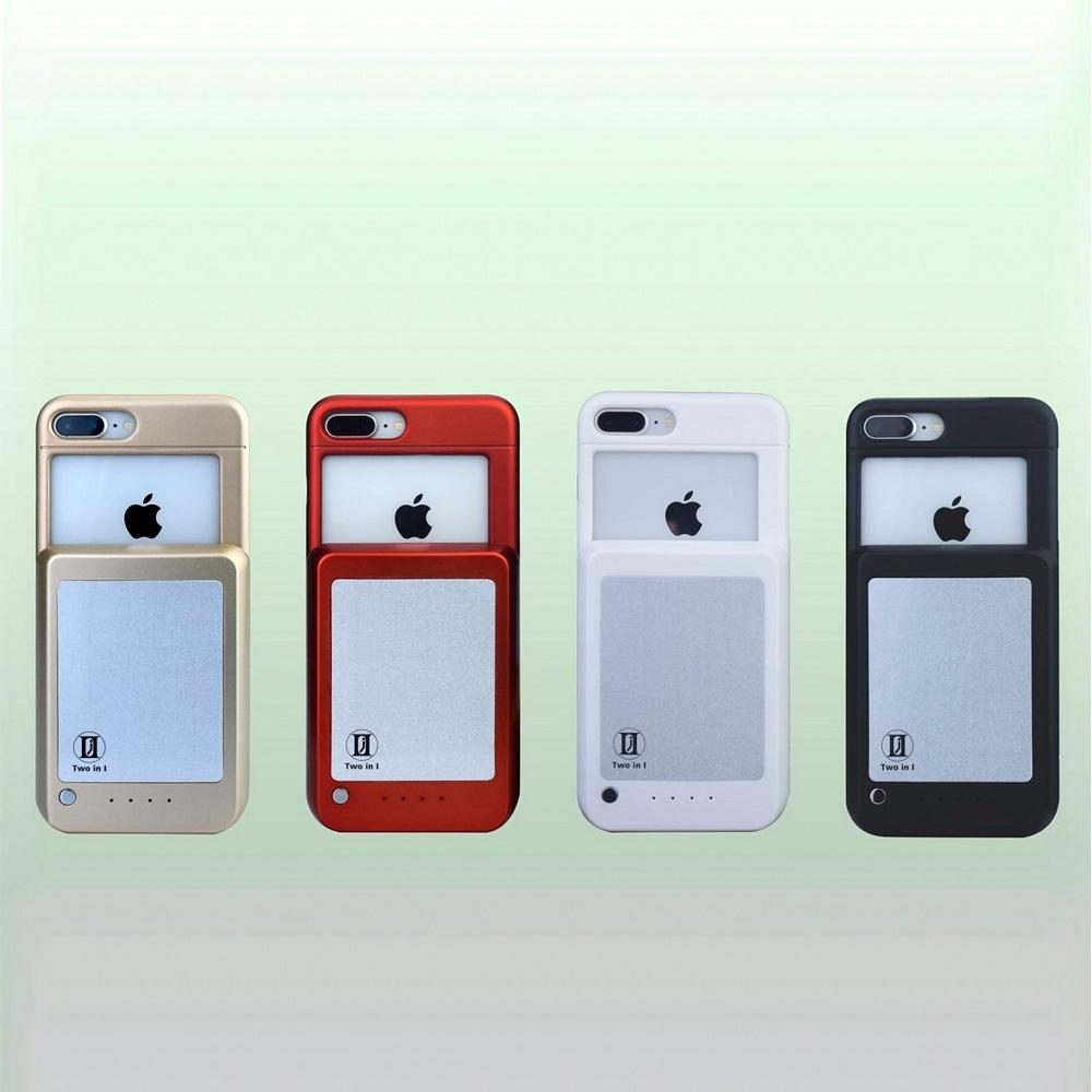 Portable, simultaneous and convenient lithium polymer cell mobile phone case Two in I made in Korea