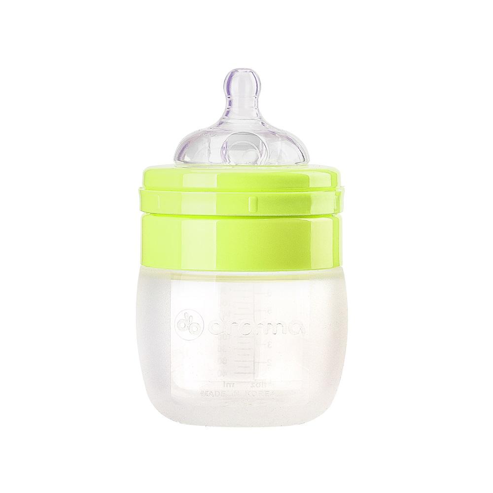 Drama silicone Feeding Bottle 200ml(Lime)