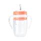 full image Straw Water Bottle 320ml(Pink)