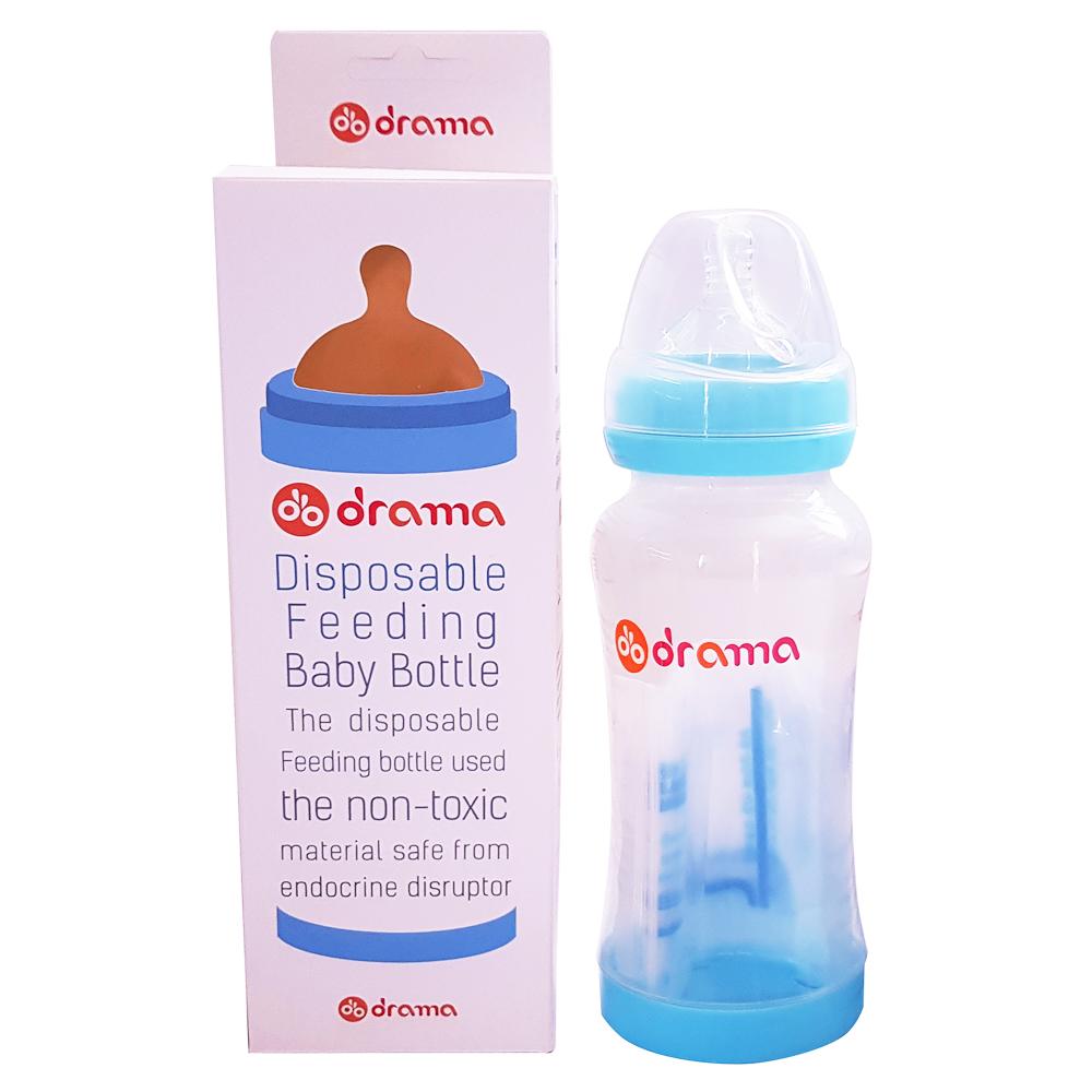 Drama Disposable Feeding Bottle(Blue)