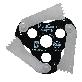 detail image1 MULTI CUTTER It is a 3-blade articulated type, which absorbs shocks by the blade itself
