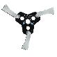 full image MULTI CUTTER It is a 3-blade articulated type, which absorbs shocks by the blade itself