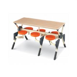 Portable Stool Table