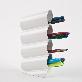 detail image3 Open People Wave Pen Holder Pencil Holder 4 Division for Short Pens