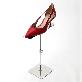 detail image3 Shoe Stand for Display (Mirror silver) with high light, the display effect will be more powerful
