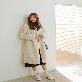 detail image3 Wool Long Zip up Cardigan