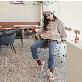 full image Printing Sweatshirt