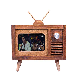 full image JBWOOD Classic Solid Wood TV Stand Holder Cradle Dock Desktop Home Decoration for iPhone 5