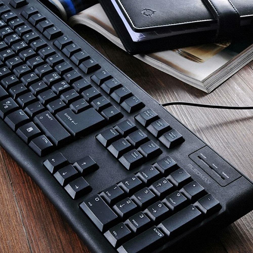 PKB-650U USB Wired Keyboard with Keyskin