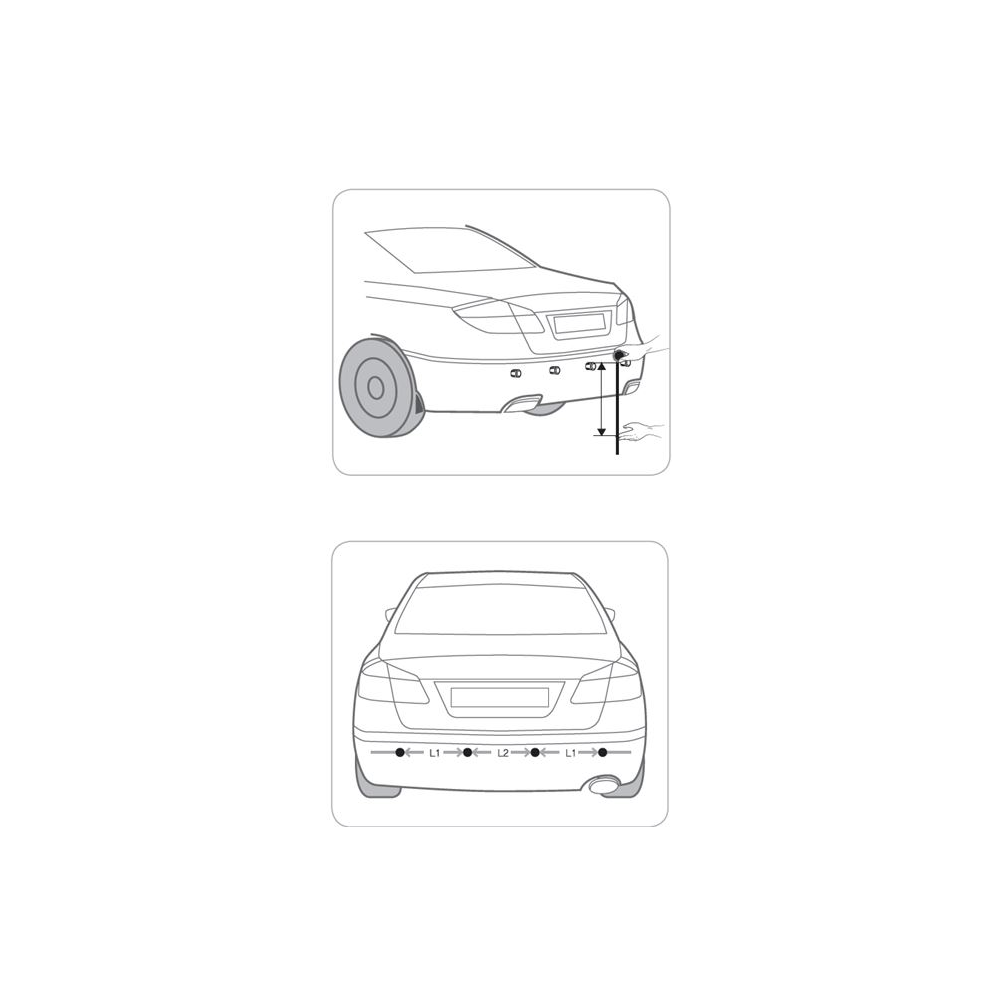 STP-108D (Back-up and parking aid)