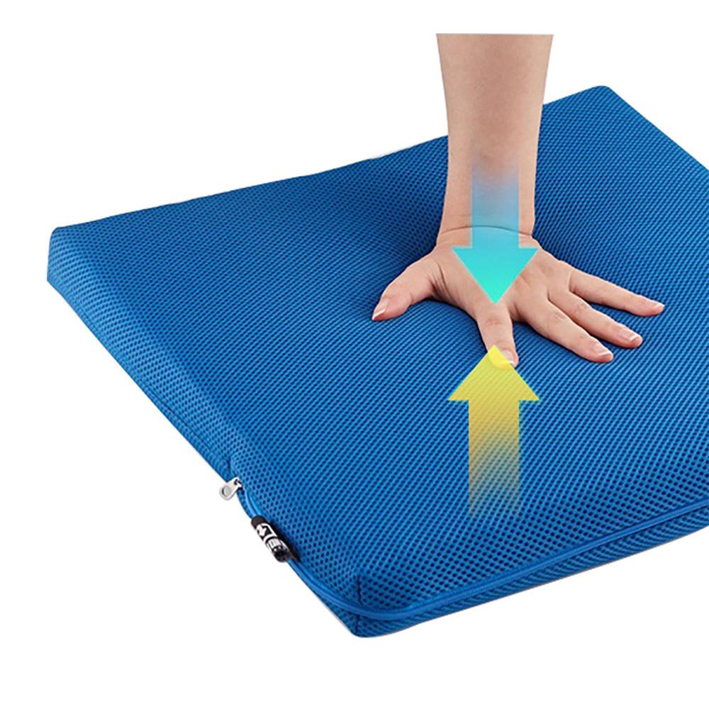 Jeilmat Coil Air Mat Floor Sitting Chair Cushion - Navy