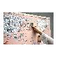 detail image1 Dream Sky D-MAP Decorative Coloring Painting DIY Paper World Map - Coral PINK