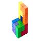 full image Magnetic SOMA Cube