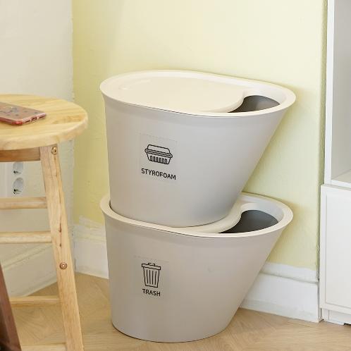 Ecobin Recycling Separation Bin Trash Can