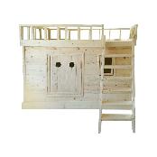 A cypress sauna