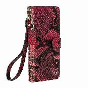 BonAtti Milano Anaconda Natural Leather Wallet mobile case