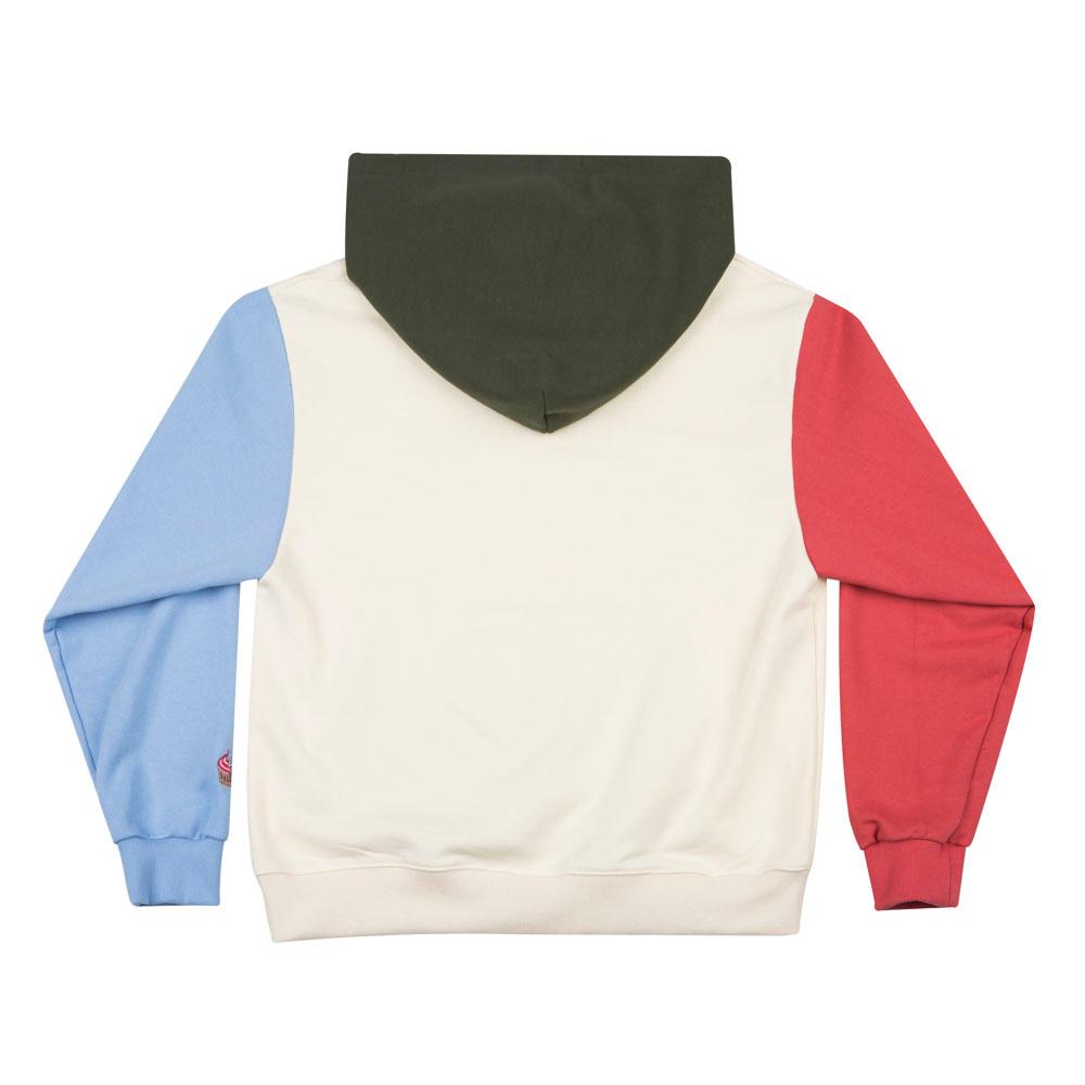 COLOR BLOCK HOOD KHAKI