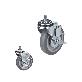 detail image1 5inch Heavy Duty Caster, All Swivel 1/2-13UNC1 Stem Caster with Side Locking and Rubber Plastic